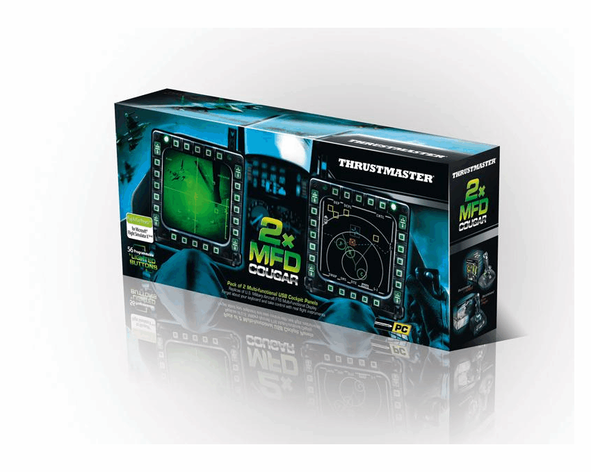 Joystick Thrustmaster MFD Cougar Pack imagen 4