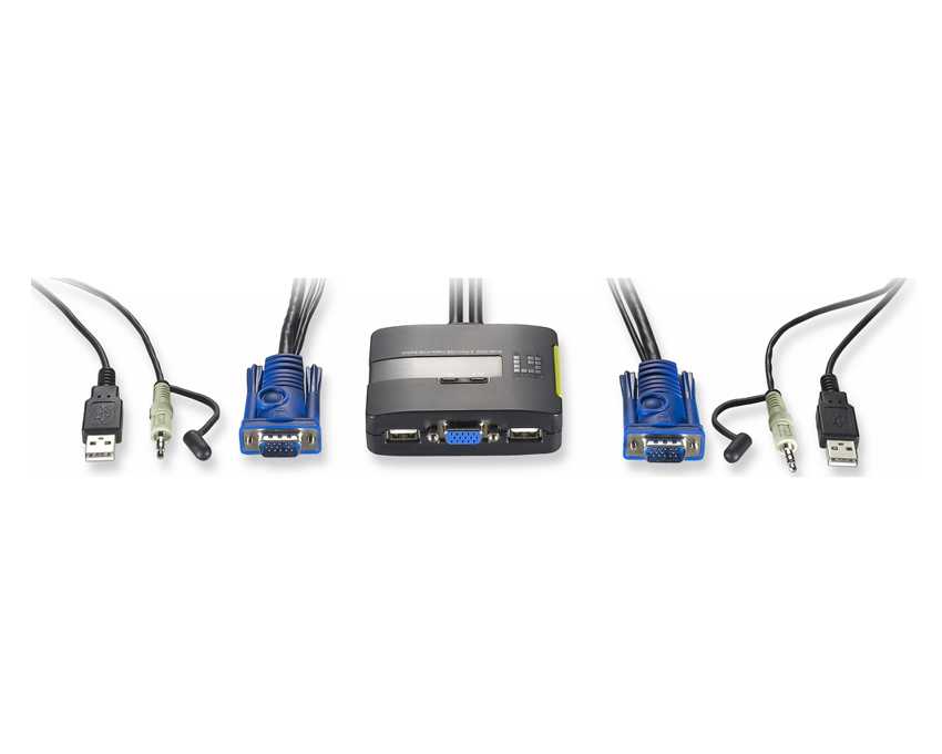 KVM SWITCH Automatico Level One 0223