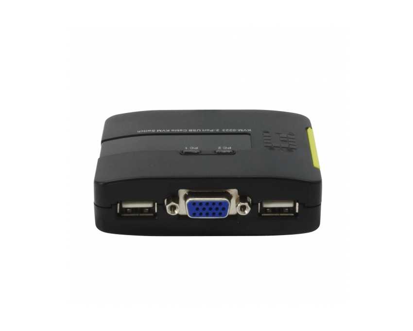 KVM SWITCH Automatico Level One 0223 imagen 2