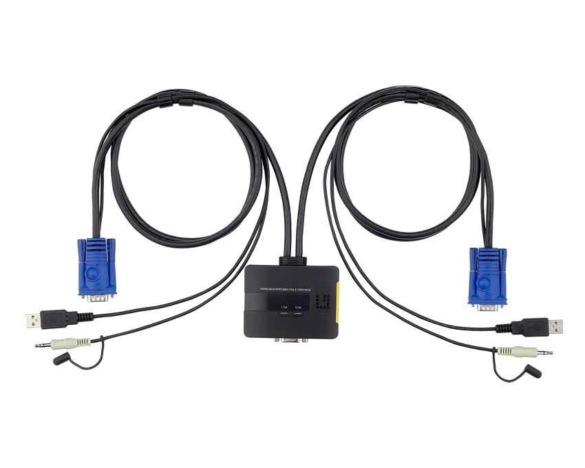 KVM SWITCH Automatico Level One 0223 imagen 4