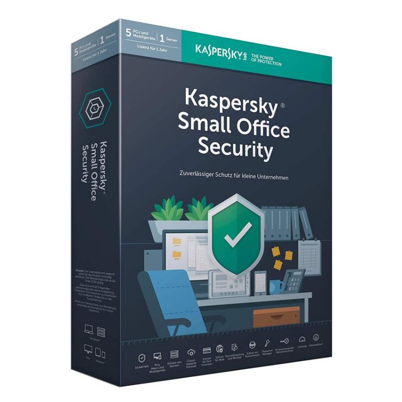 Kaspersky Smart Office Security v7 5 Dispositivos y 1 Servidor