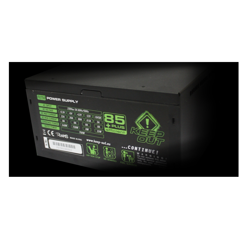 Keep Out FX800B 800 Wattios 85+  imagen 5