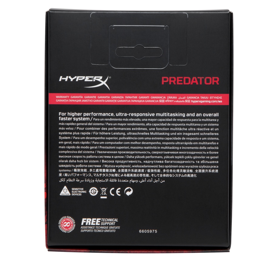 Kingston 16 Gb (2x8Gb) DDR3 2400 HyperX Predator imagen 4