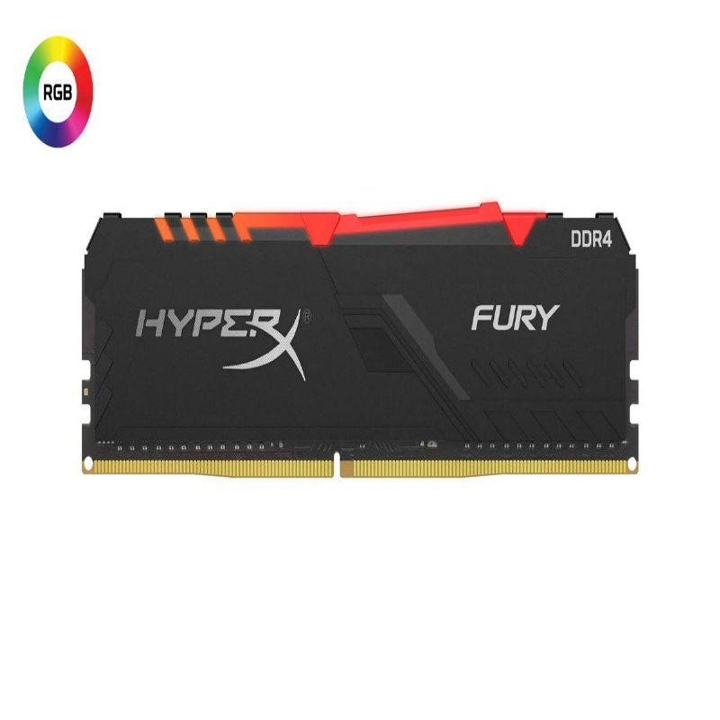 Kingston 16 Gb DDR4 3466 HyperX Fury RGB imagen 2