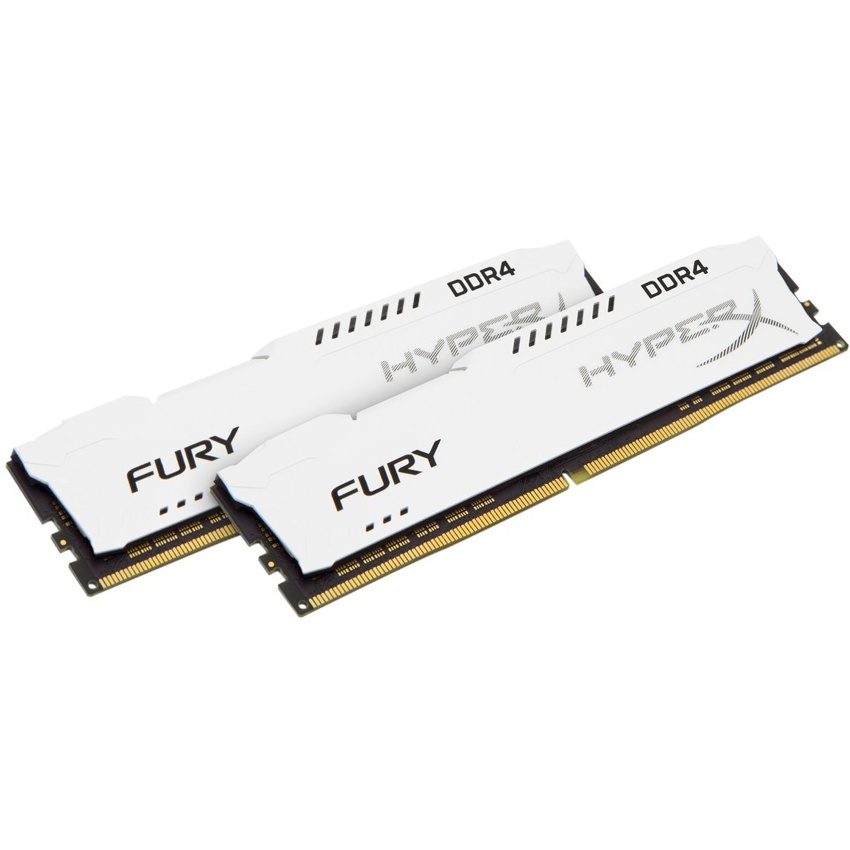 Kingston 16 Gb. (2x8Gb) DDR4 2666 HyperX Fury White