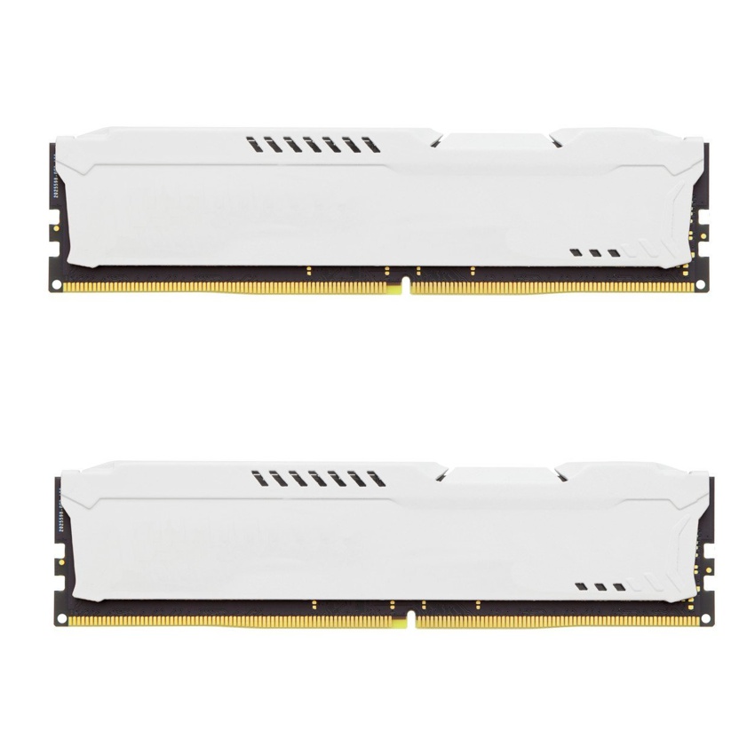 Kingston 16 Gb. (2x8Gb) DDR4 2666 HyperX Fury White imagen 3