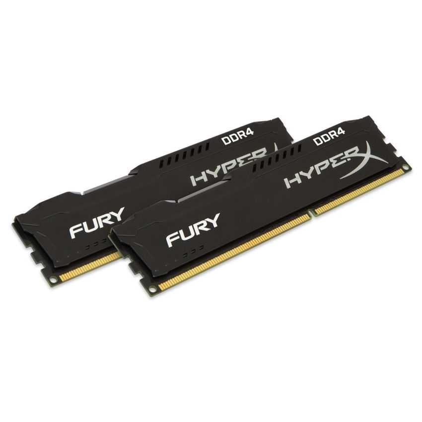 Kingston 16 Gb. (2x8Gb) DDR4 2933 HyperX Fury Black C16