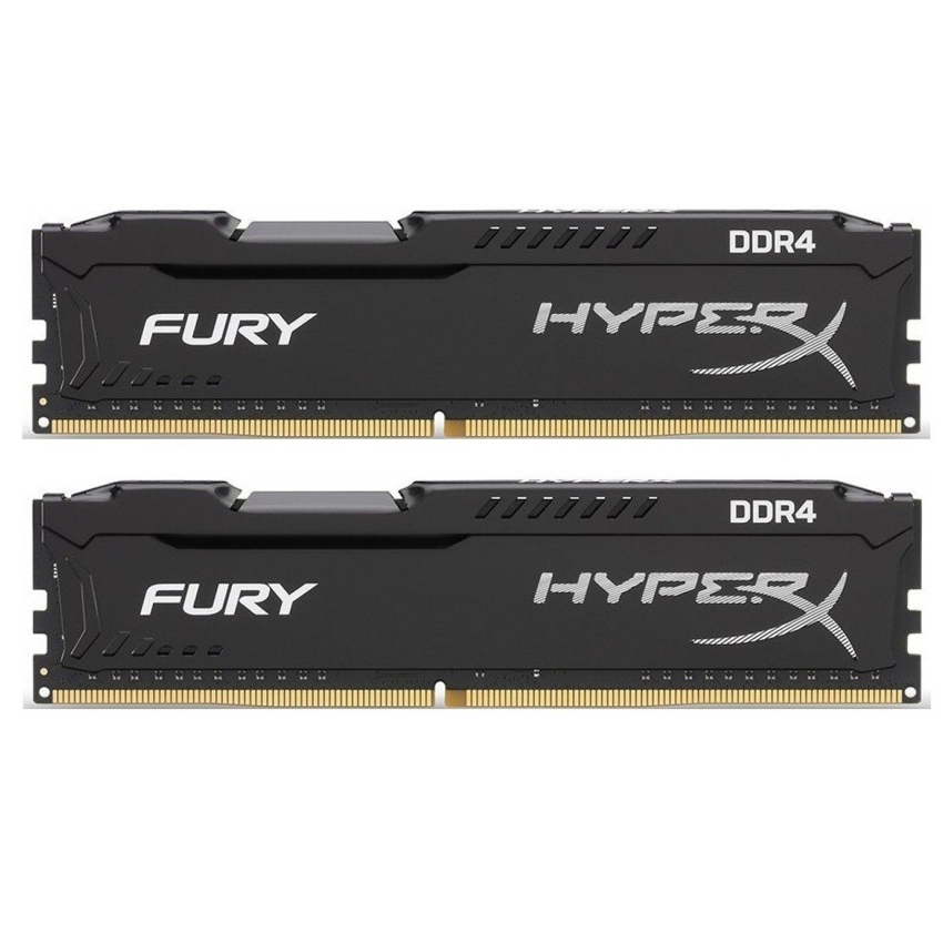 Kingston 16 Gb. (2x8Gb) DDR4 2933 HyperX Fury Black C16 imagen 2