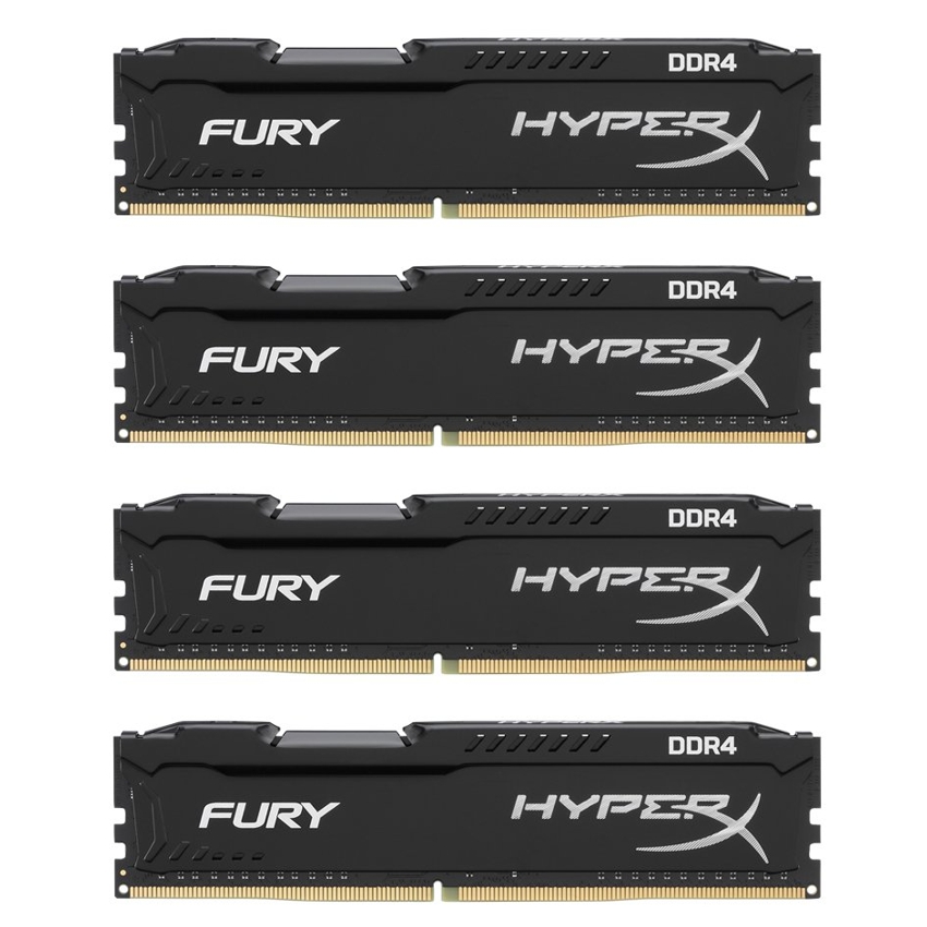 Kingston 16 Gb. (4x4Gb) DDR4 2133 HyperX Fury imagen 2