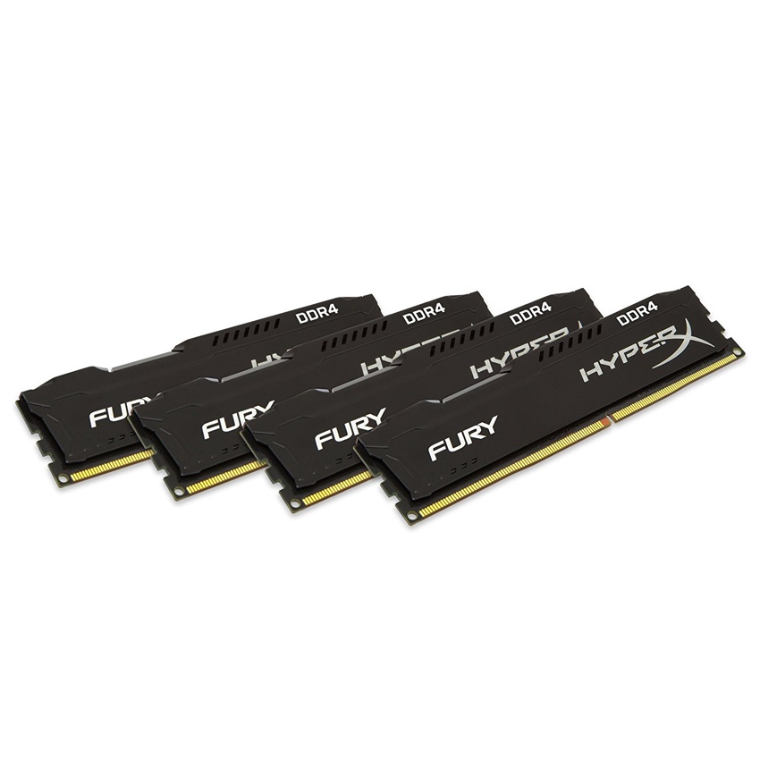 Kingston 32 Gb. (4x8Gb) DDR4 2133 HyperX Fury Black imagen 2