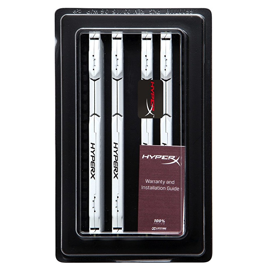 Kingston 32 Gb. (4x8Gb) DDR4 2133 HyperX Fury White imagen 4