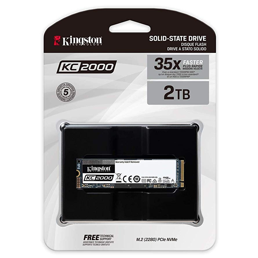 Kingston PCIE 2TB KC2000 NVMe imagen 3