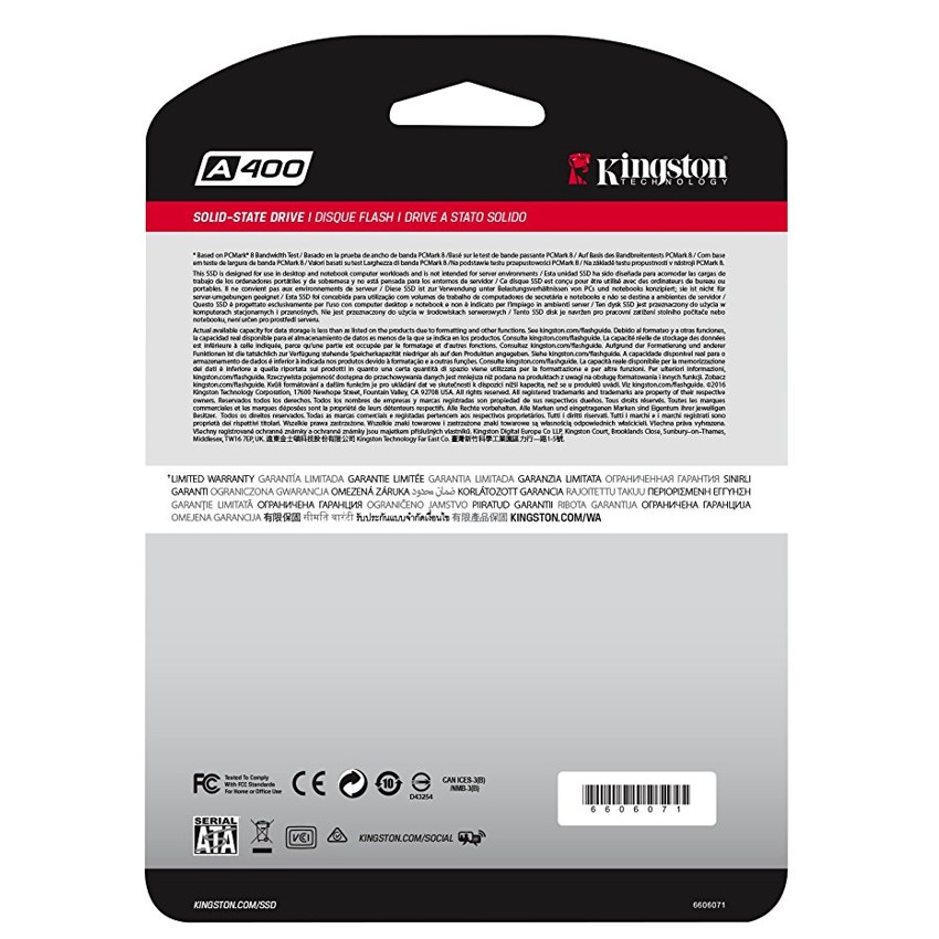 Kingston SSD 240 GB A400 imagen 5
