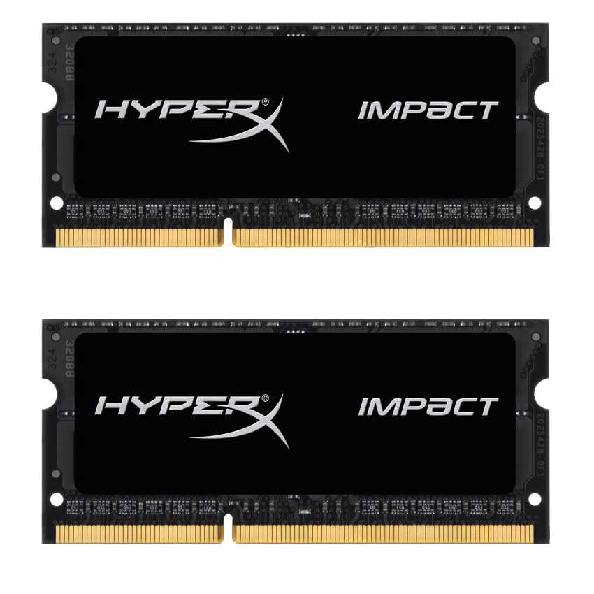 Kingston Sodimm 16 Gb.(2x8Gb)  HyperX Impact DDR3L 2133 imagen 2
