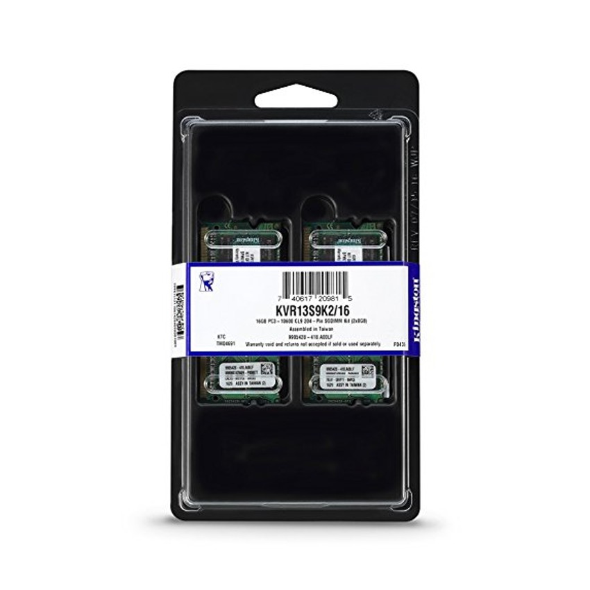 Kingston Sodimm 16 Gb.(2x8Gb) ValueRam DDR3 1333 imagen 5