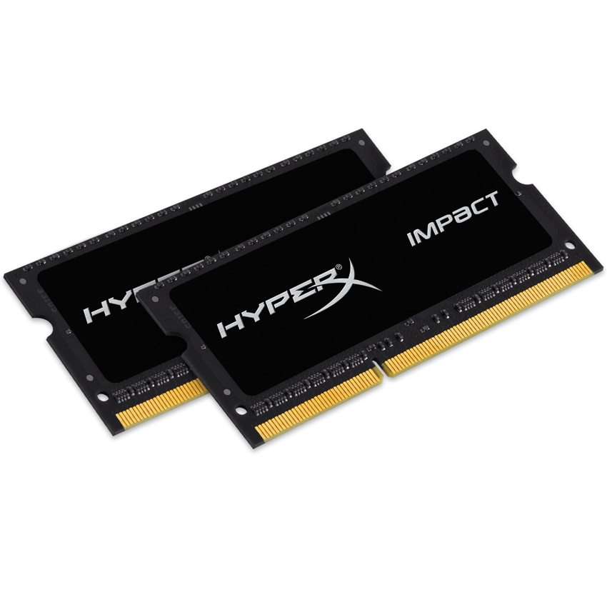 Kingston Sodimm 16 Gb. (2x8Gb) DDR4 2933 HyperX Impact Black
