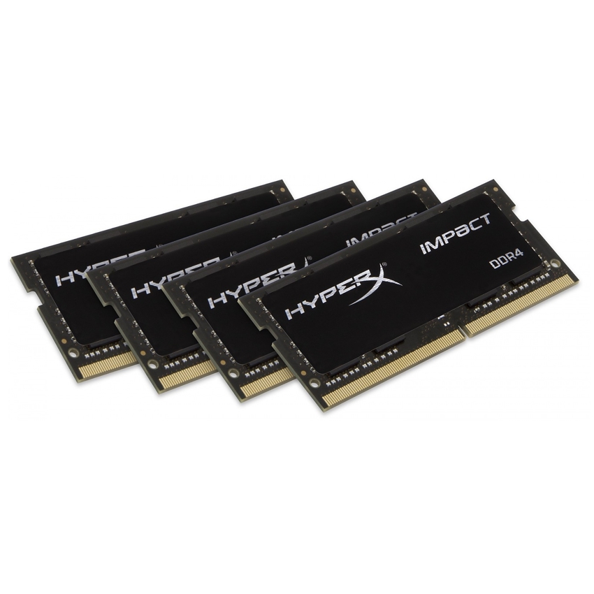 Kingston Sodimm 16 Gb. (4x4Gb) DDR4 2133 HyperX Impact Black