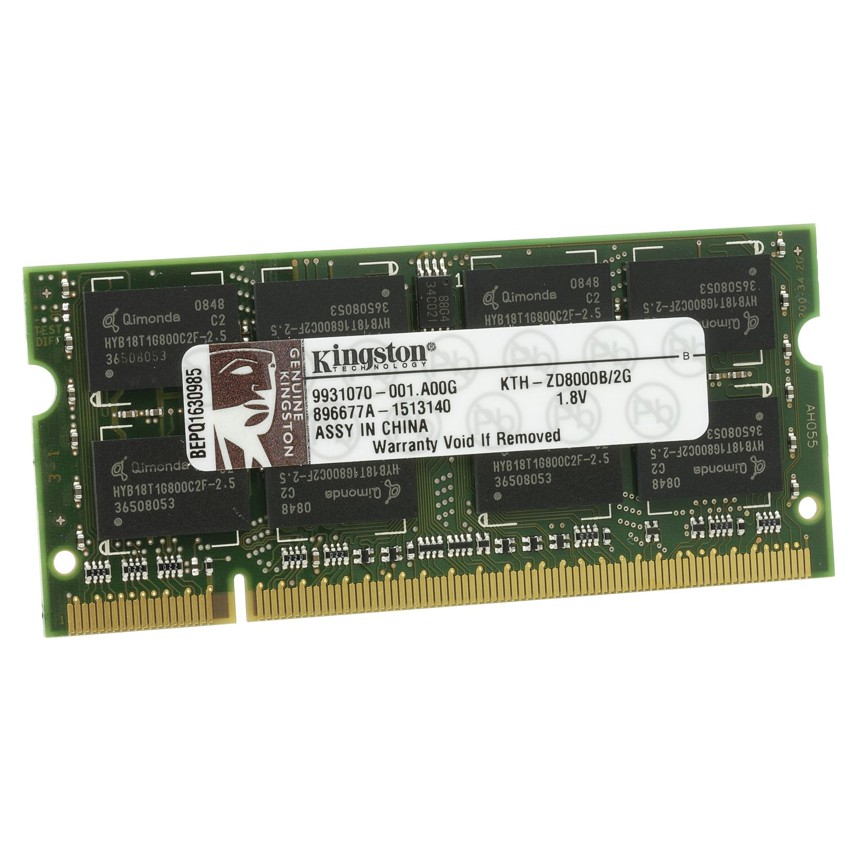Kingston Sodimm 2 Gb. DDR2 667 Brand HP KTH-ZD8000B/2G
