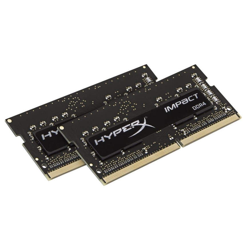 Kingston Sodimm 32 Gb. (2x16Gb) DDR4 2666 HyperX Impact Black