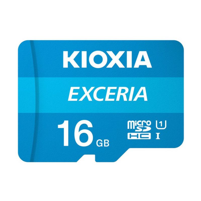 Kioxia MicroSD 16 GB Exceria Clase 10 UHS-I