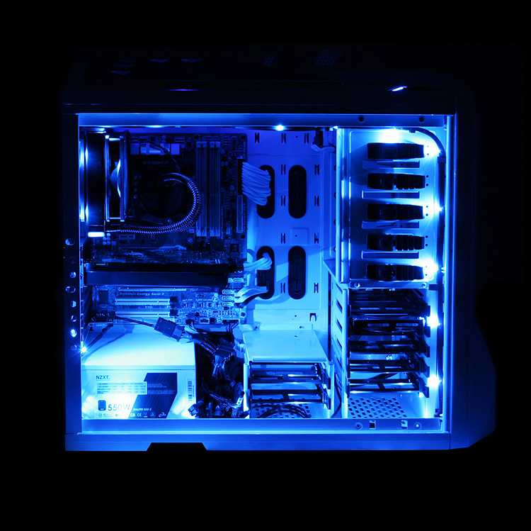 Kit LED NZXT 100 cm Azul