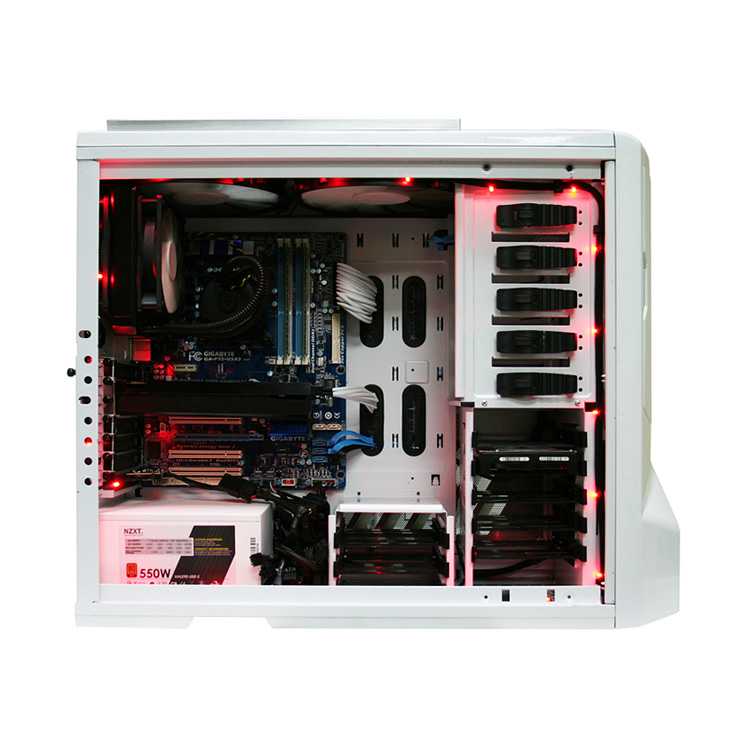 Kit LED NZXT 100 cm Rojo