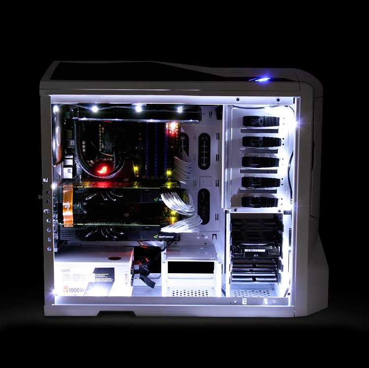 Kit LED NZXT 200 cm Blanco