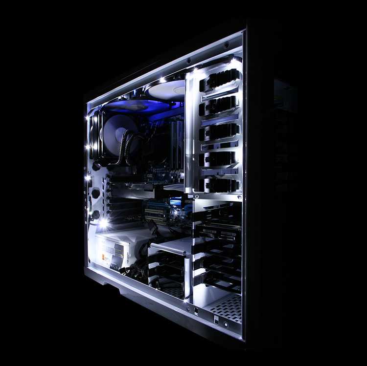 Kit LED NZXT 200 cm Blanco imagen 2