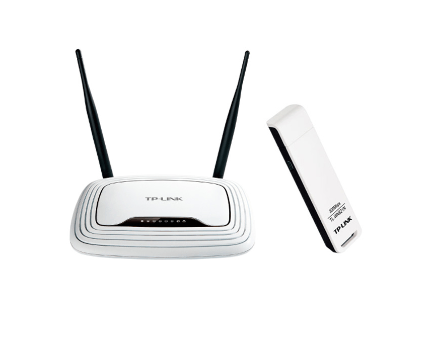 Kit TP-LINK Router TL-WR841ND y Adapt. TL-WN821N imagen 3