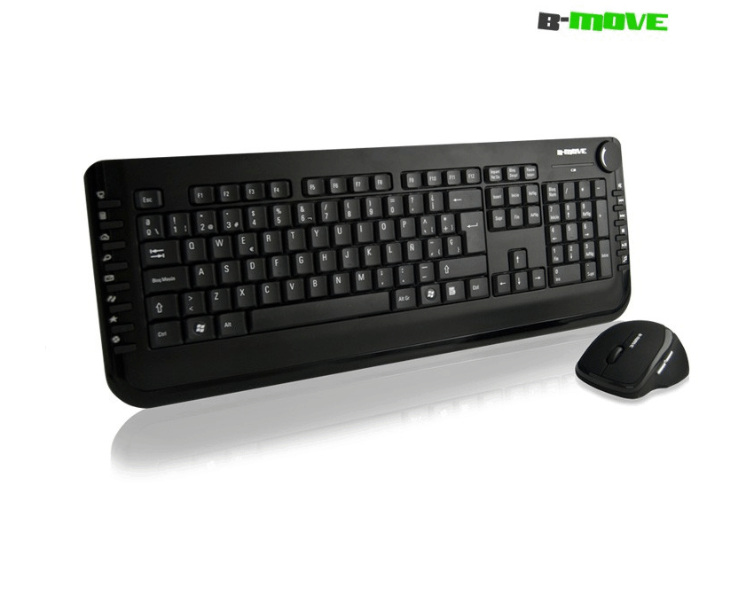 Kit Teclado y Ratón Wireless B-MOVE SetONE