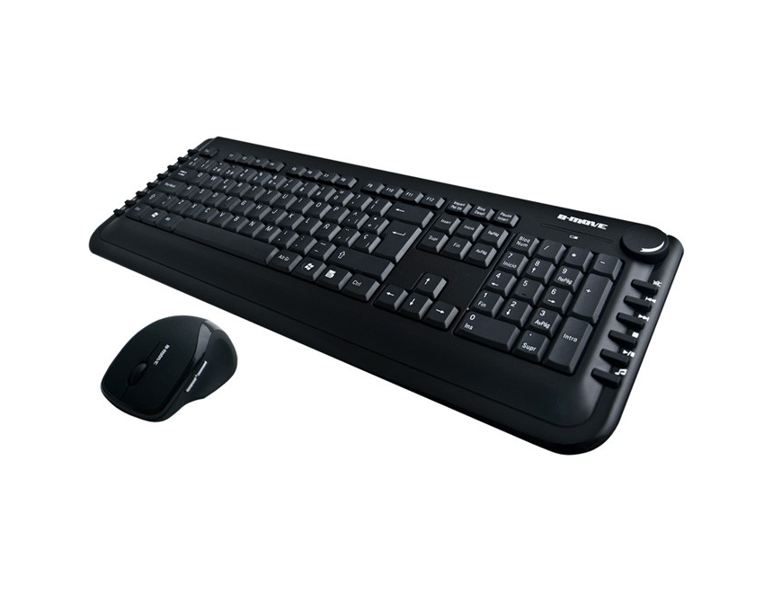 Kit Teclado y Ratón Wireless B-MOVE SetONE imagen 2