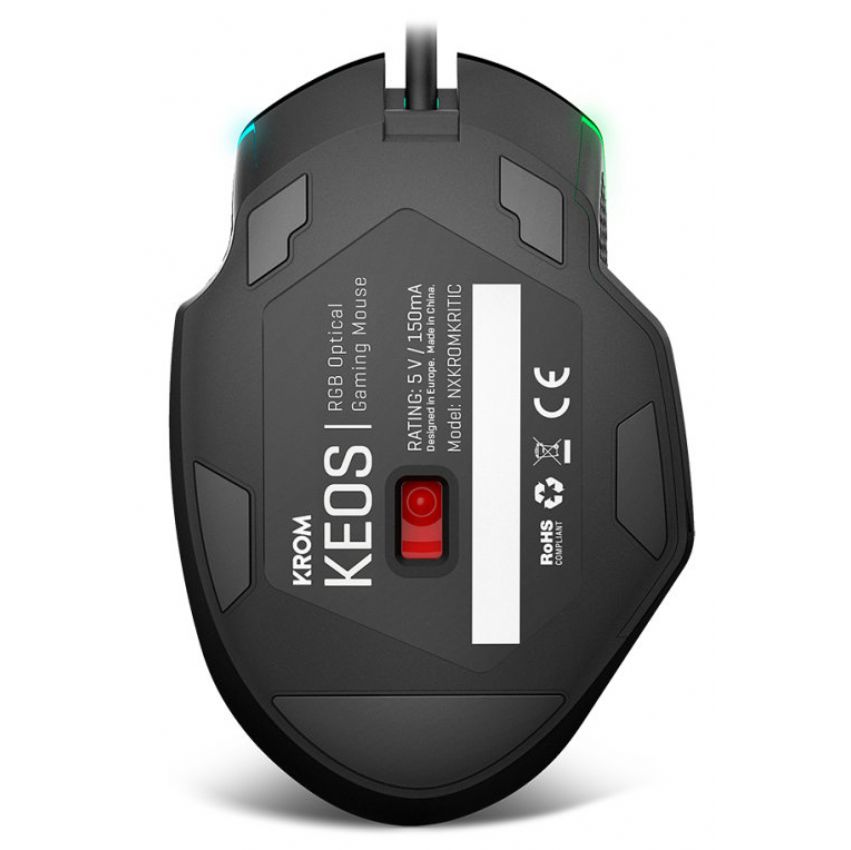 Krom Keos Ratón Gaming RGB Rainbow imagen 2