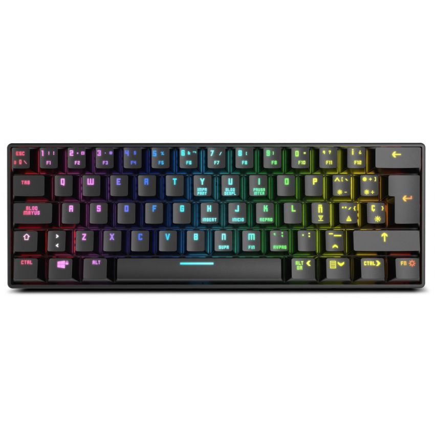 Krom Kluster Teclado Gaming Mini RGB Wireless