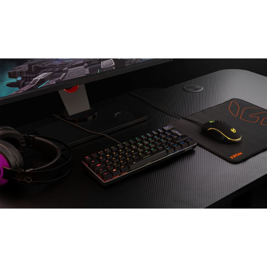 Krom Kluster Teclado Gaming Mini RGB Wireless imagen 11