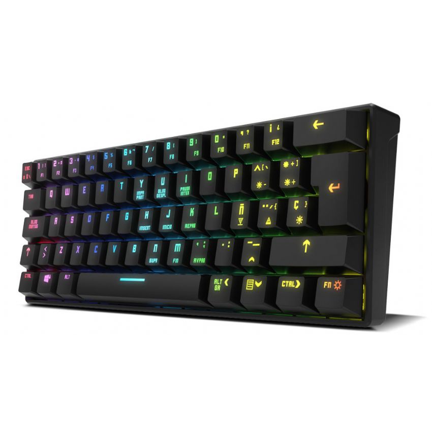 Krom Kluster Teclado Gaming Mini RGB Wireless imagen 3