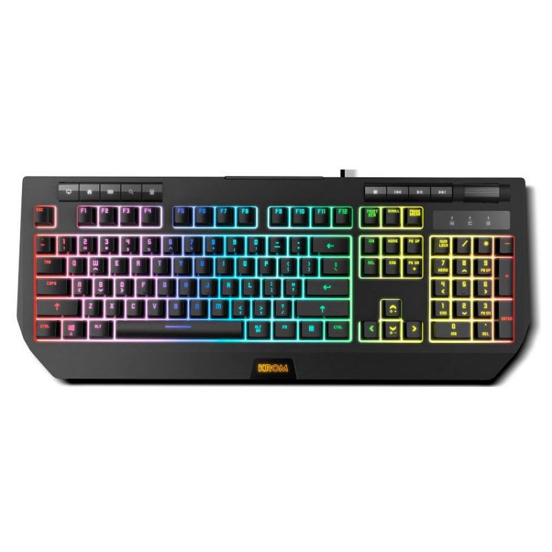Krom Kuma Teclado Gaming Semi Mecánico RGB