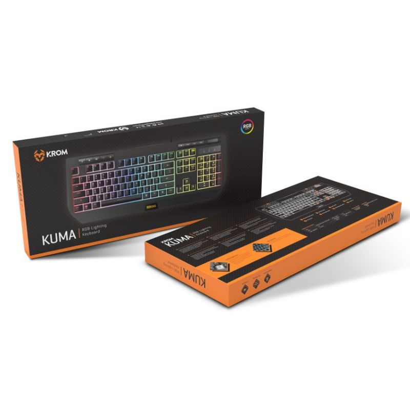 Krom Kuma Teclado Gaming Semi Mecánico RGB imagen 5
