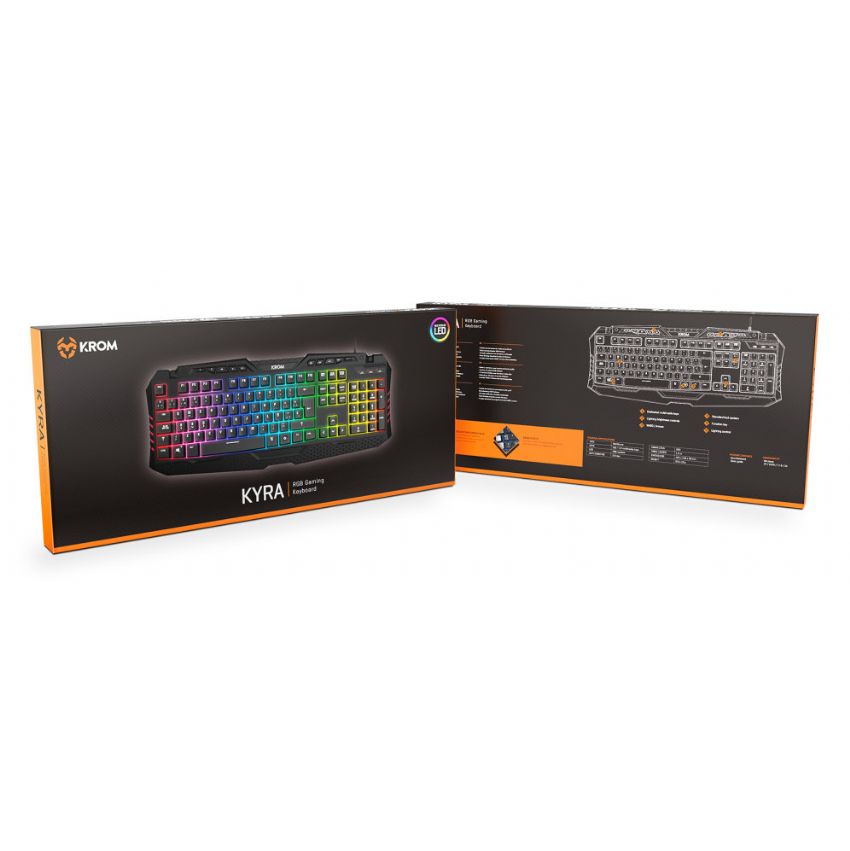 Krom Kyra Teclado Gaming RGB imagen 10
