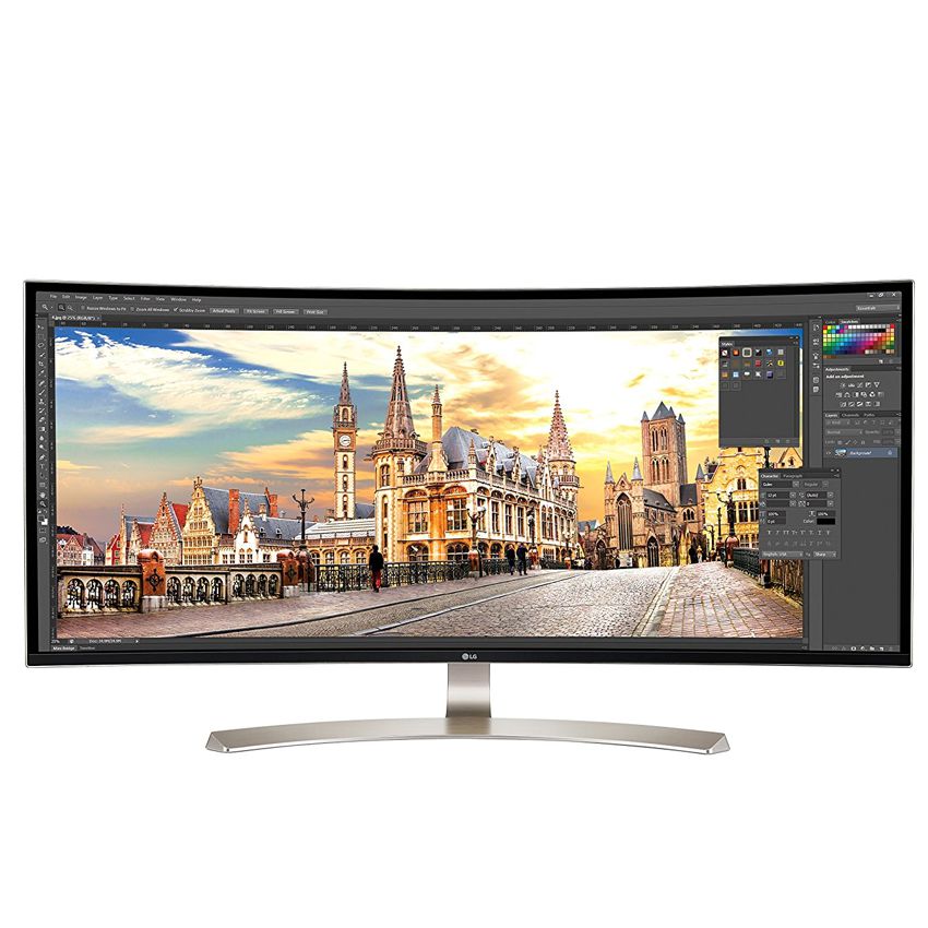 LG 38" Wide Quad HD AH-IPS Curvo Audio 38UC99-W
