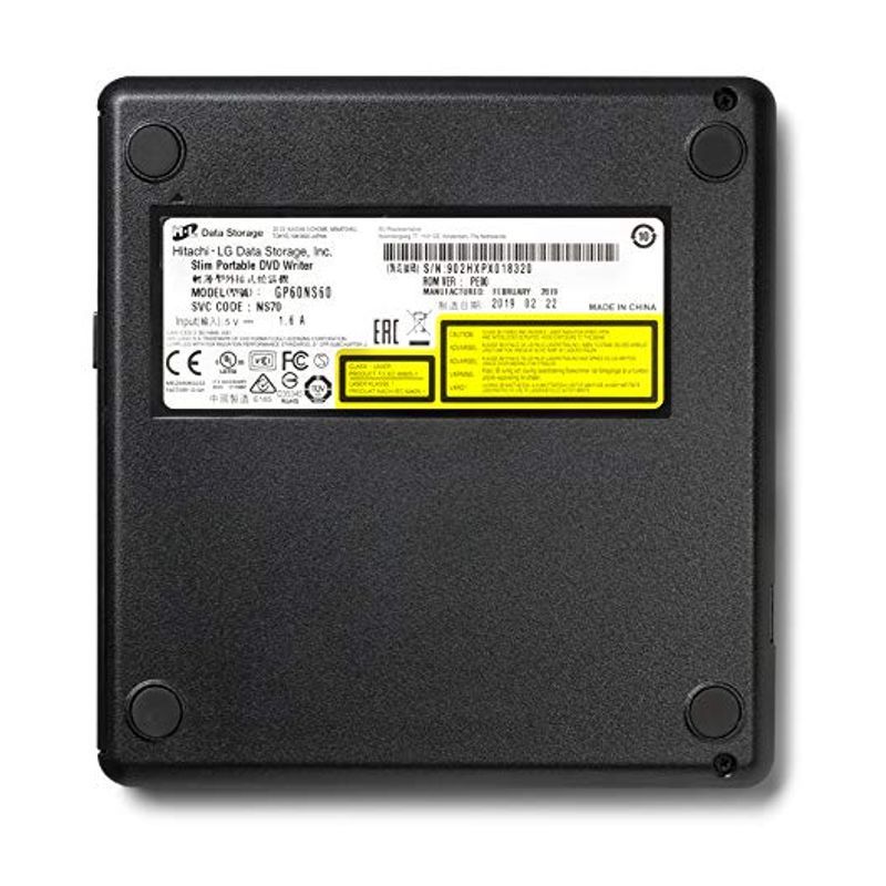 LG DVD-RW USB 2.0 Ultra Slim Plata imagen 3