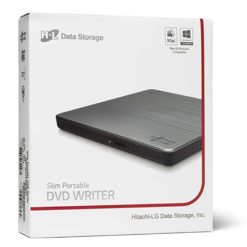 LG DVD-RW USB 2.0 Ultra Slim Plata imagen 4