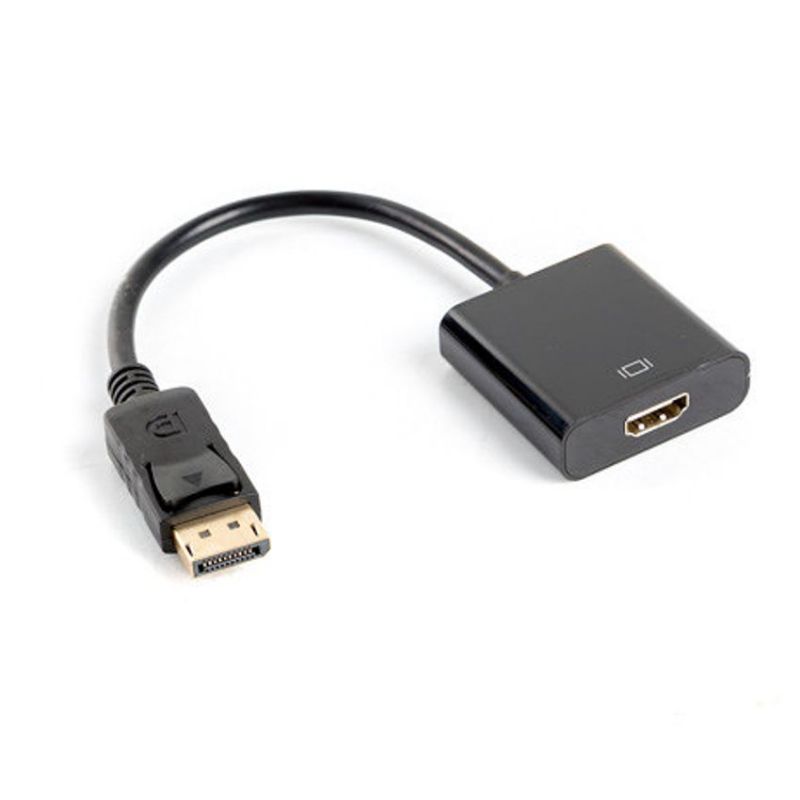 Lanberg Adaptador DisplayPort Macho a HDMI Hembra 10cm