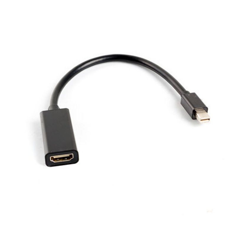 Lanberg Adaptador Mini DisplayPort Macho a HDMI Hembra 20cm
