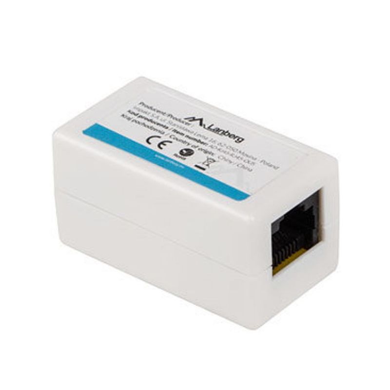 Lanberg Adaptador UTP RJ45 Hembra Hembra Cat 5e imagen 2