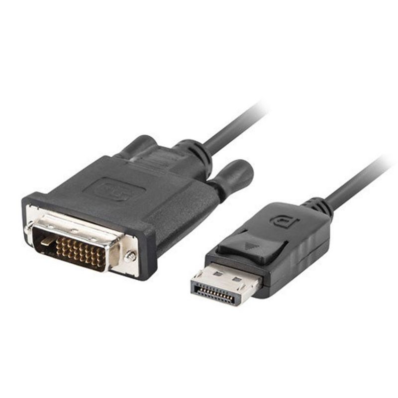 Lanberg Cable DisplayPort Macho a DVI-D Macho 24+1 1.8m