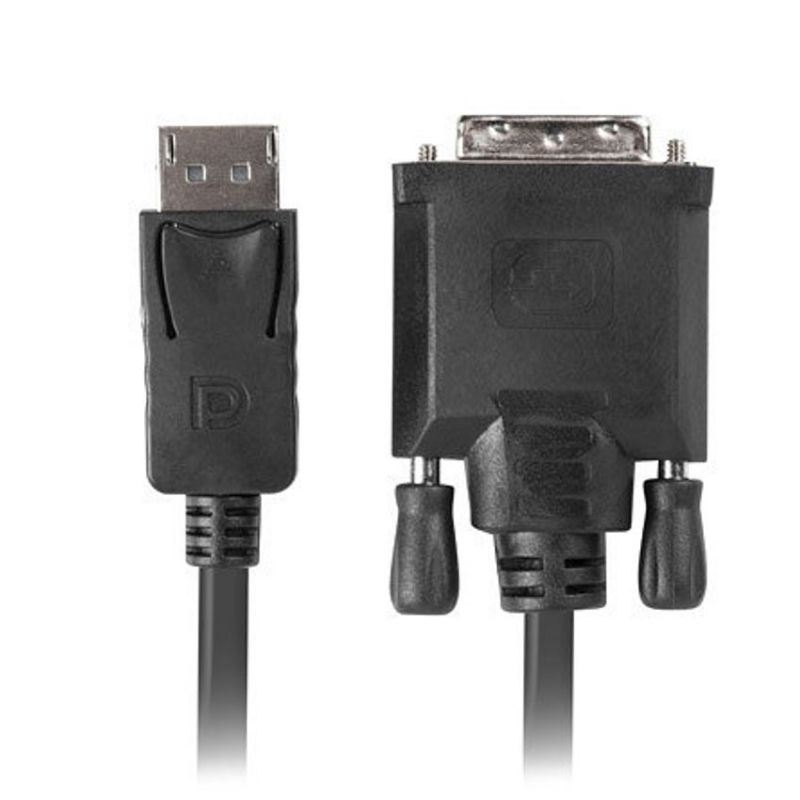Lanberg Cable DisplayPort Macho a DVI-D Macho 24+1 1.8m imagen 2
