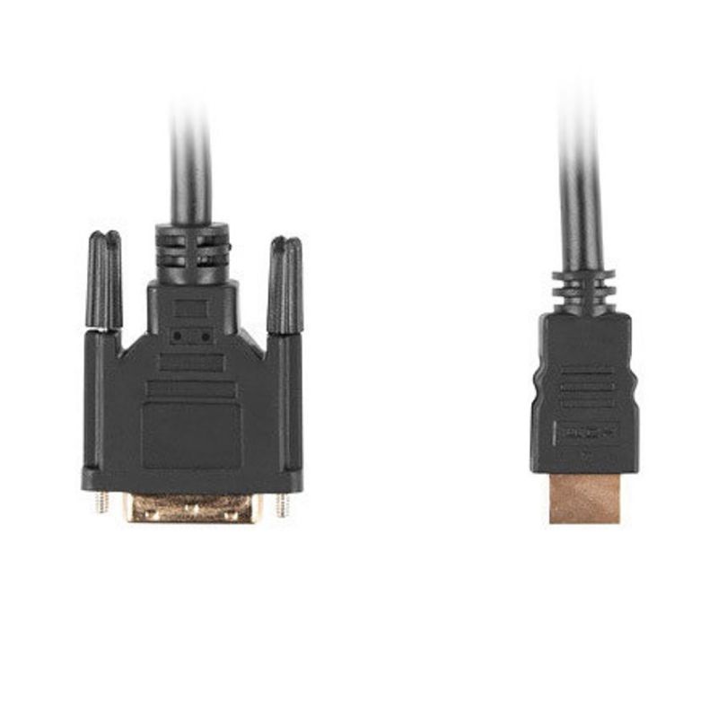 Lanberg Cable HDMI a DVI-D 18+1 SingleLink 0.5m imagen 2