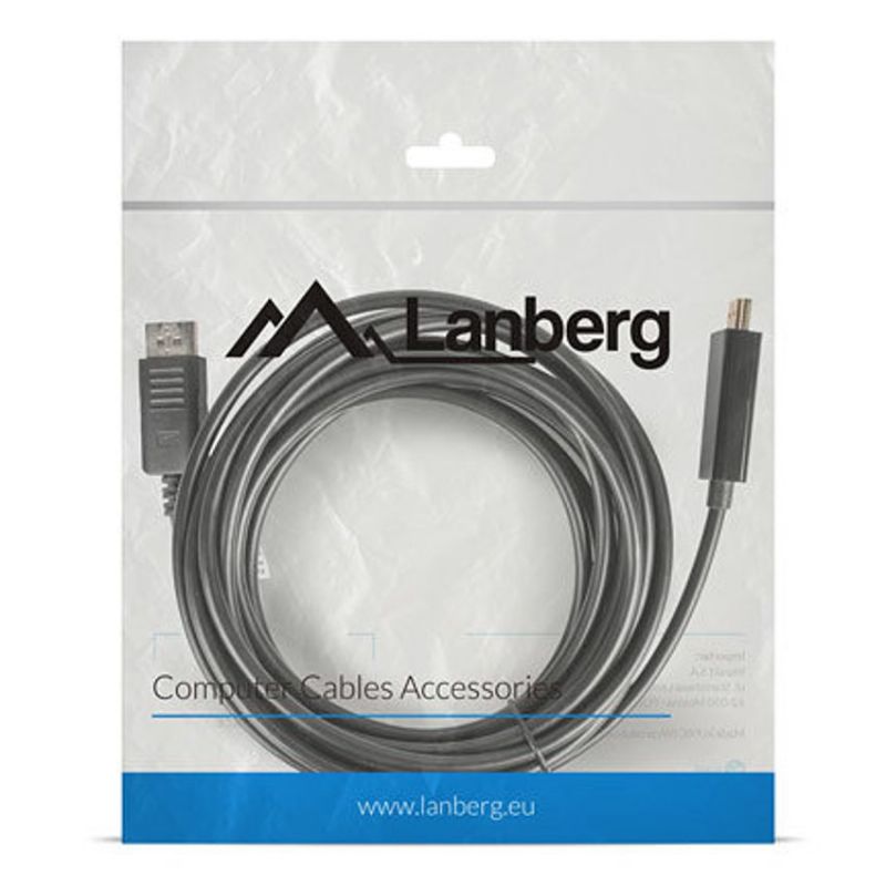 Lanberg Cable HDMI a DisplayPort v1.1 5m Negro imagen 4