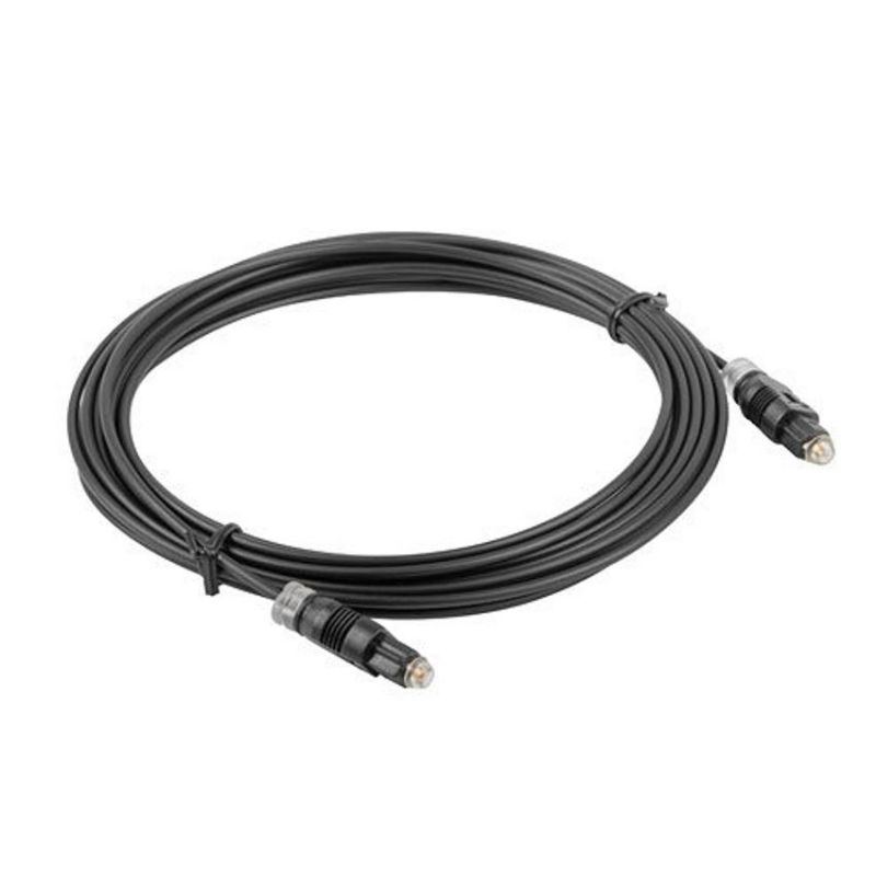 Lanberg Cable TosLink Óptico Audio Digital 2m Negro imagen 2
