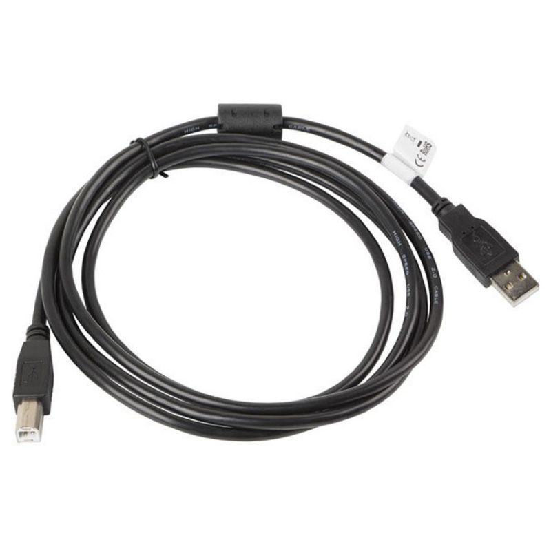 Lanberg Cable USB 2.0 A a USB B 5m Negro Ferrita imagen 2